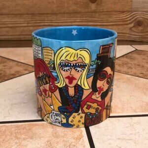 2006 JULES BURT QUEEN DIVAS SASSY CITY 15633 MUG CUP TAMPA BAY OCEAN scene